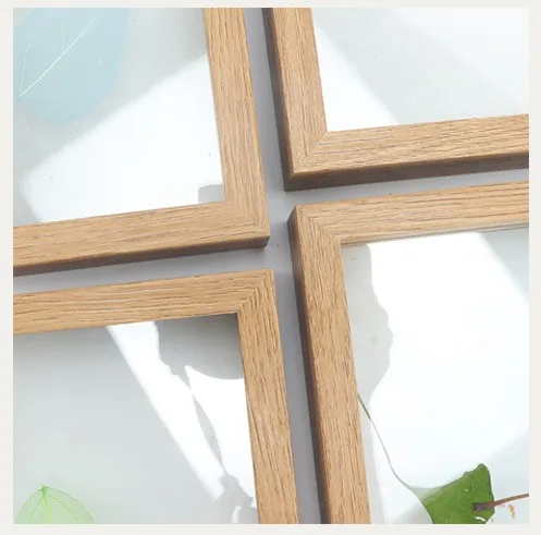 

Double-sided Glass Frames for Pictures European Solid Wood Rectangle Plant Specimen Photo Frame Modern Decor Desktop Decoration