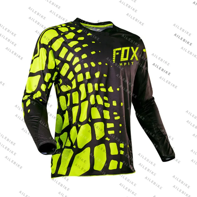 Hpit Fox мотоцикл горный велосипед Горные Джерси MTB Offroad велосипеда локомотива