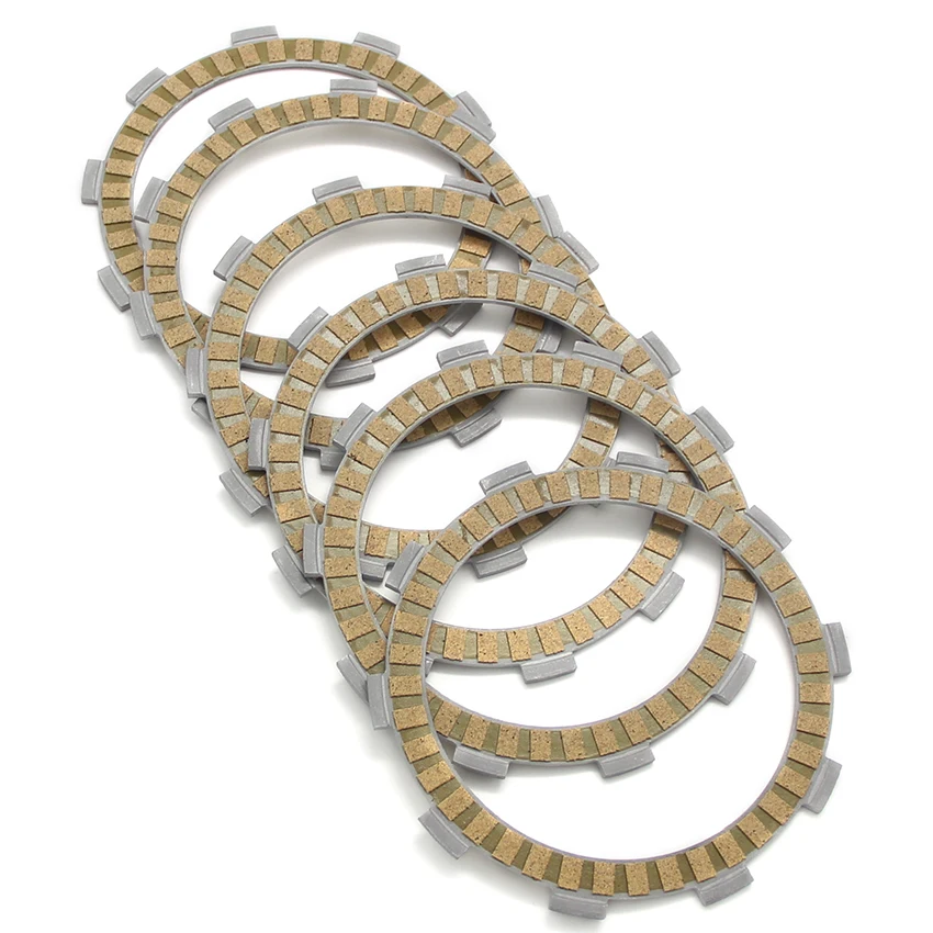 

Clutch Friction Disc Plate Kit For Yamaha TZR125 (2RK/3PC1/2/3) 1987-1992 Clutchs Platees 21V-16321-00/3XP-16321-00 1V1-16324-00