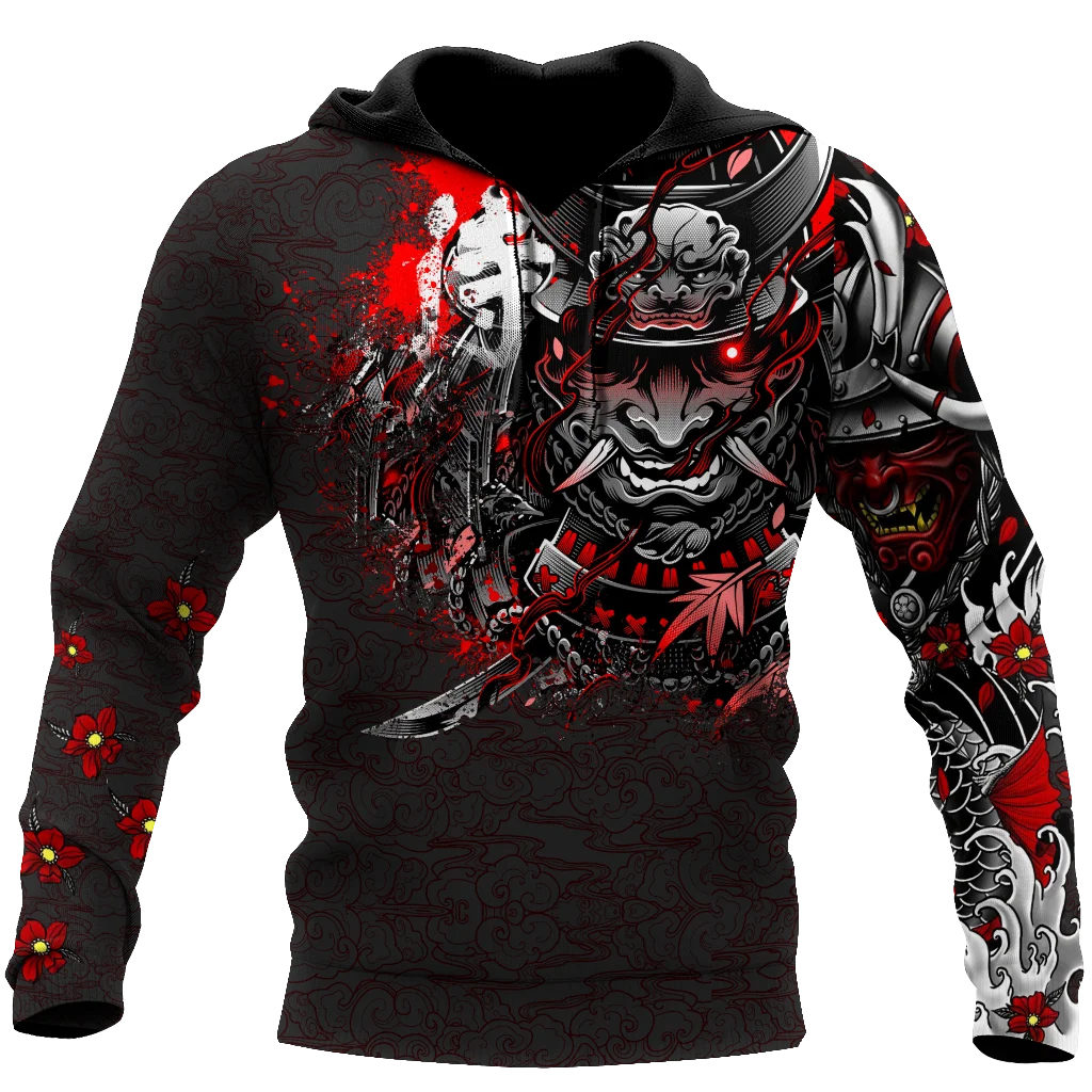 

Tessffel Japan Samurai Tattoo 3D Printed New Men's Sweatshirt Harajuku Zipper Hoodie Casual Unisex Jacket Pullover Style-5