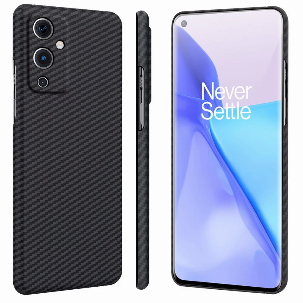 

Чехол-накладка для OnePlus 9 Pro, сверхсветильник, матовый, из углеродного волокна