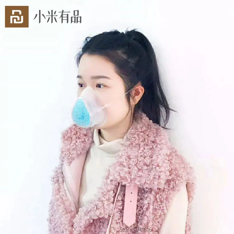 В наличии YouPin S8 маска для лица Для женщин Многоразовые моющиеся 3D удобные Еда Grage