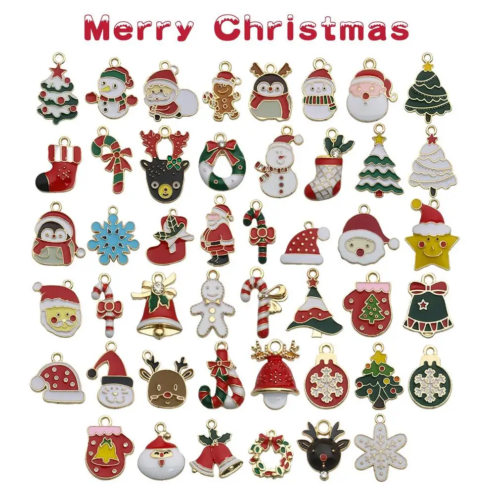 

46 шт., подвески для рождественской елки