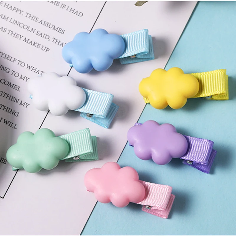 Детские заколки для волос карамельных цветов милый леденец радужные девочек