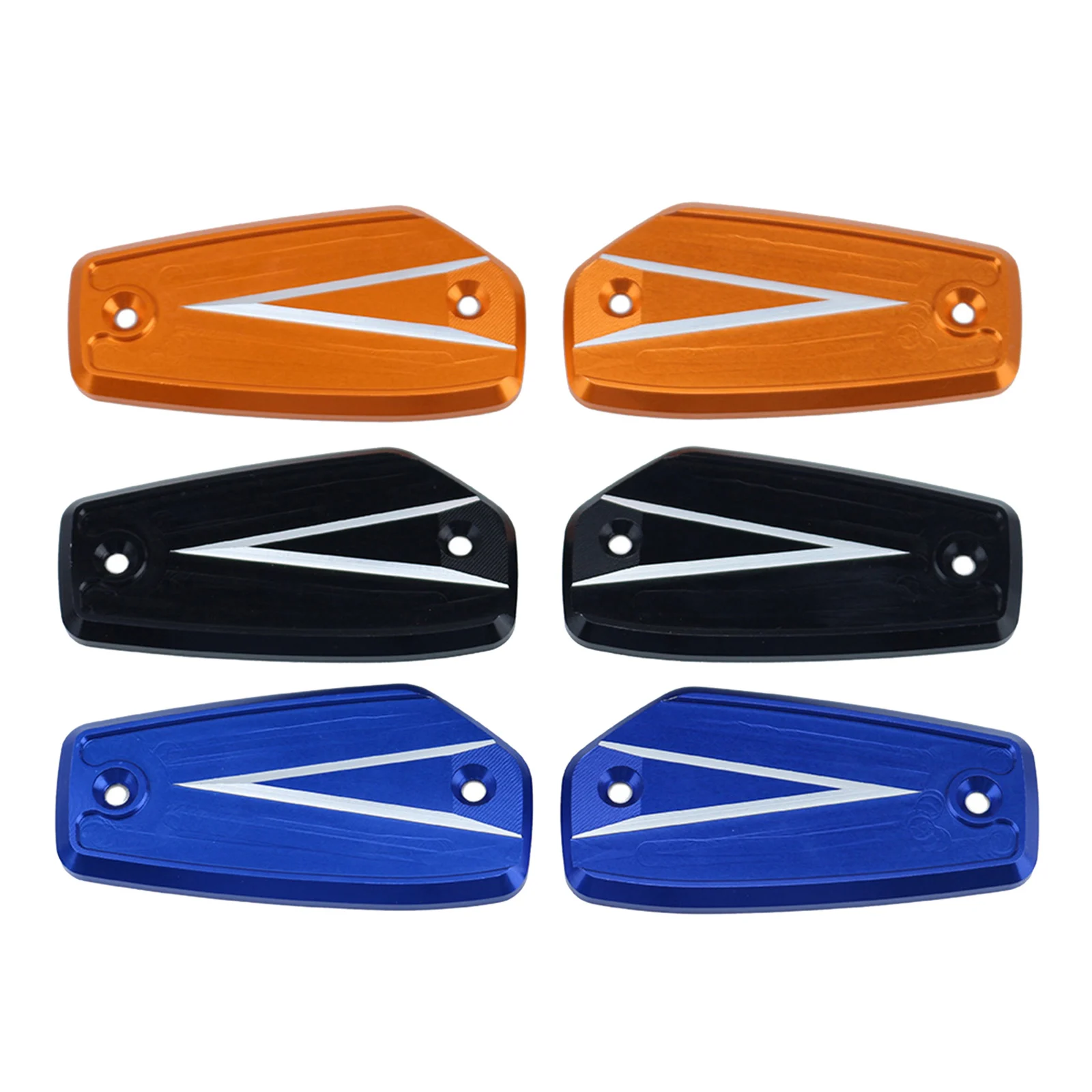 

2 Piece Front Brake Clutch Cylinder Fluid Reservoir Cover Replacement for