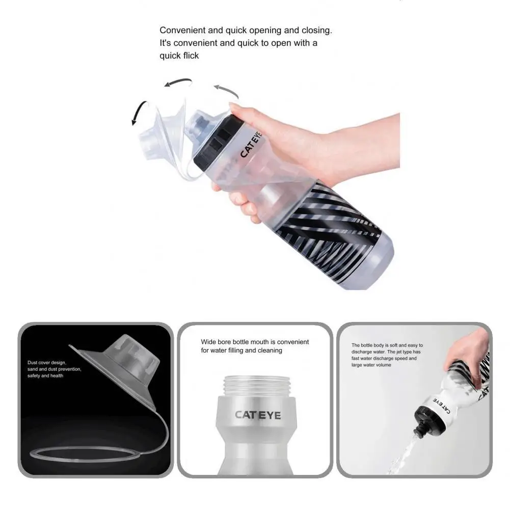 

Мягкая 750 мл Полезная велосипедная Спортивная бутылка