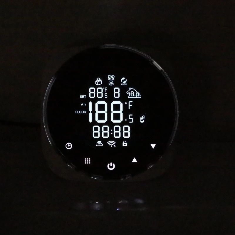 

Smart Wifi Thermostat 16A Electric Floor Heating App & Voice Remote Control Tuya X6HD