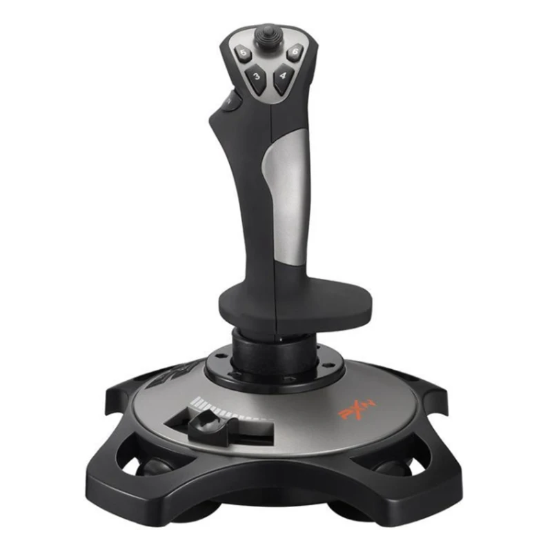 

G5AA 1Pc PXN-2113 Flight Joystick Has 12 Programmable Buttons And Vibration Function Suitable For PC Windows XP/7/8/10 System