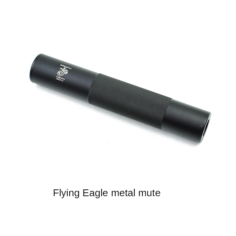 

Upgrade Material Front Pipe Silencing Sleeve Decoration Fly Eagle 14 Refit Silencing Muffler Accessory SLR ACR Toy Gun Part QD9