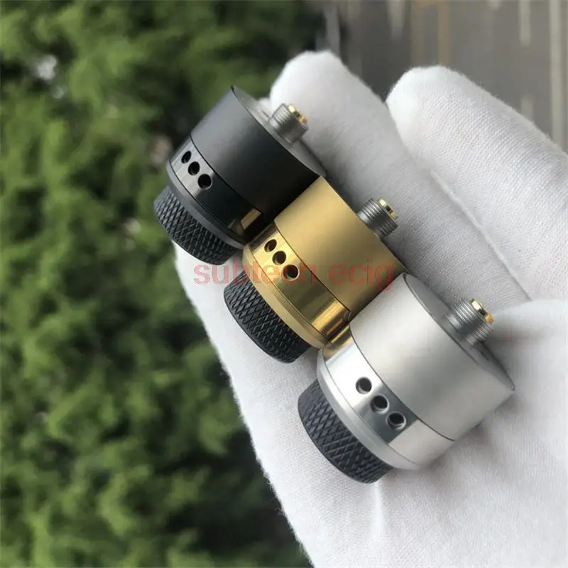 Новейший резервуар Coilturd AN RDA 24 мм 304 SS Одиночная или двойная катушка 2 кольца со