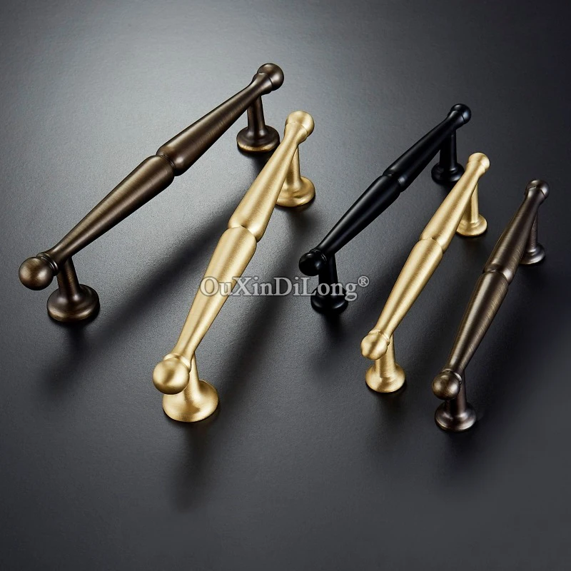 10 шт. латунные ручки для дверей шкафа под старину|Ручки шкафа| |