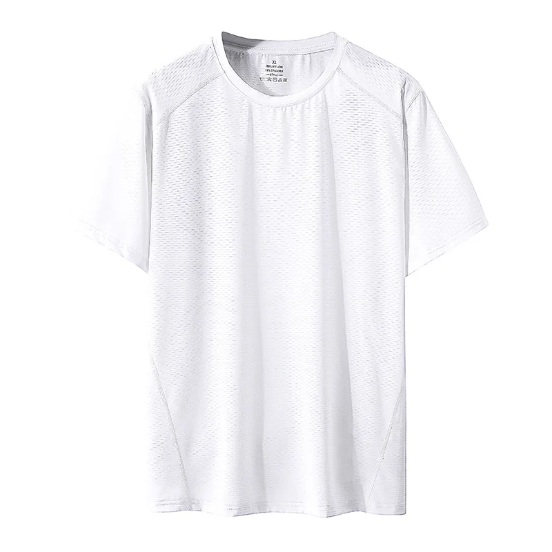 

Plus Size Men Sweatshirt Mesh Quickly Dry loose Sport Shirt male Running Jogger Fitness Gym Workout Casual Shirt Sportswear 8XL