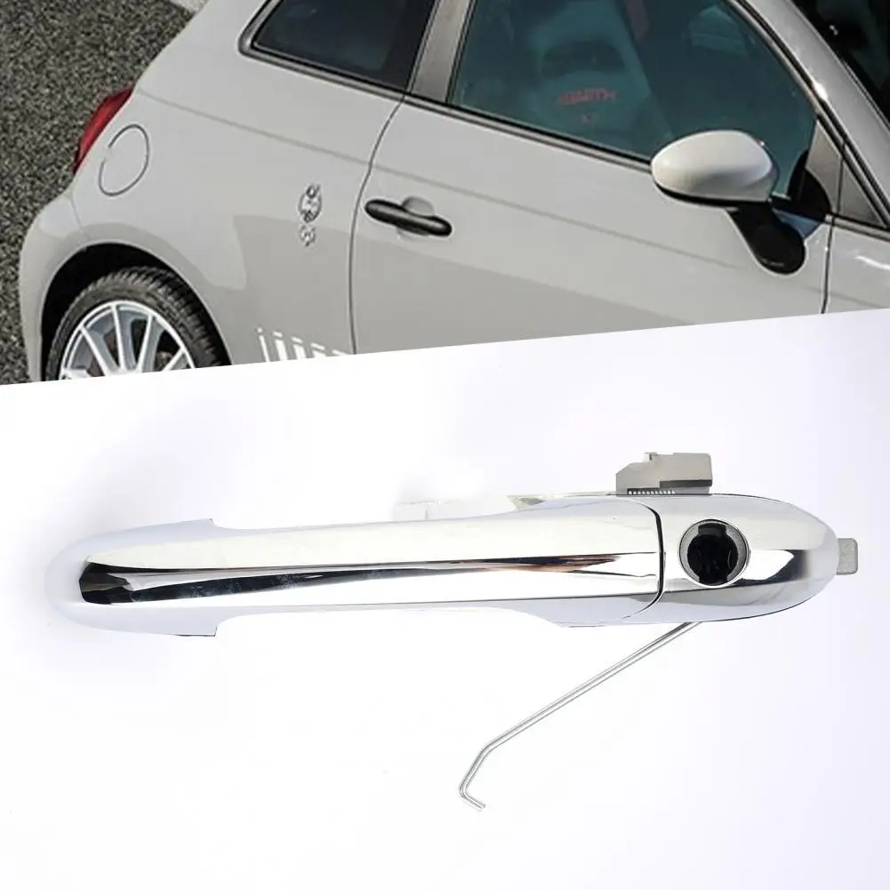 

50% Hot Sales!! Car Door Handle Convenient Long Service Life Rust-resistance Vehicle Left Exterior Handle 68069943AC for FIAT-50