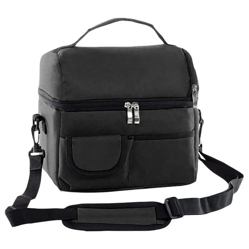 

Leakproof Waterproof Lunch Bag Multifunctional Portable Insulated Thermal Bag Picnic Food Cooler Box 8L Storage Handbags