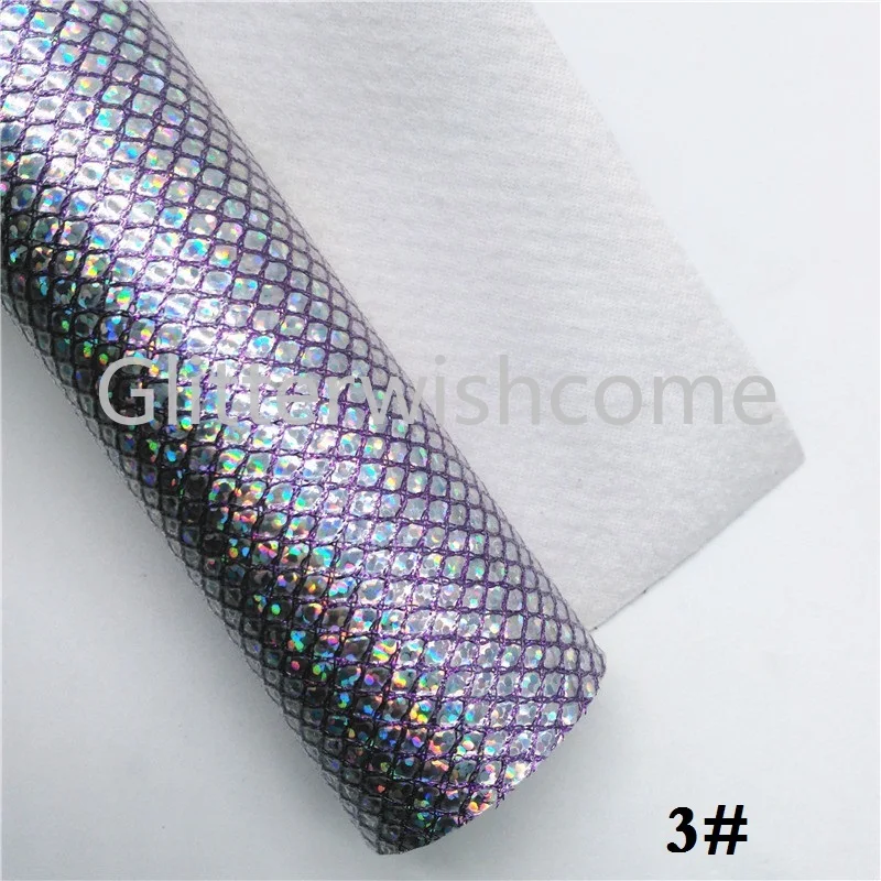 Glitterwishcome 21X29 см A4 размер винил для бантов переливающийся Блестящий Бриллиант кожа Fabirc искусственная кожа листы для бантов, GM650A