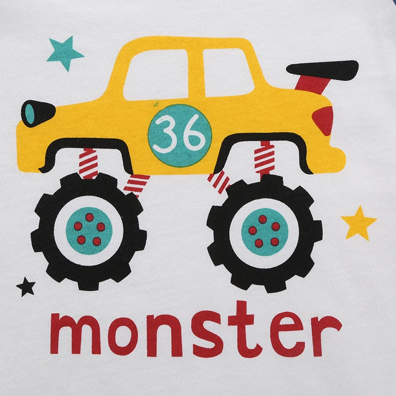 

Summer Fashion New Style Cotton 2-8 Years Old Children'S Long-Sleeved Shirt Anime Pattern Boys Shirt Size 2T-7T Wholesale