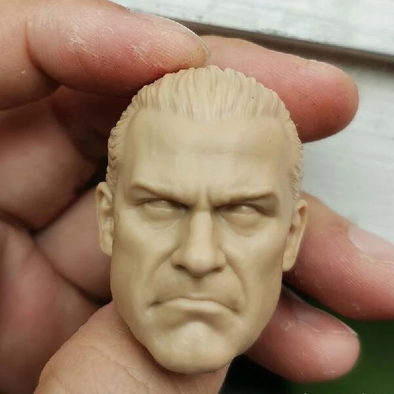 Лидер продаж 1/6 бесцветная фигурка Фрэнка замка голова победителя Неокрашенная