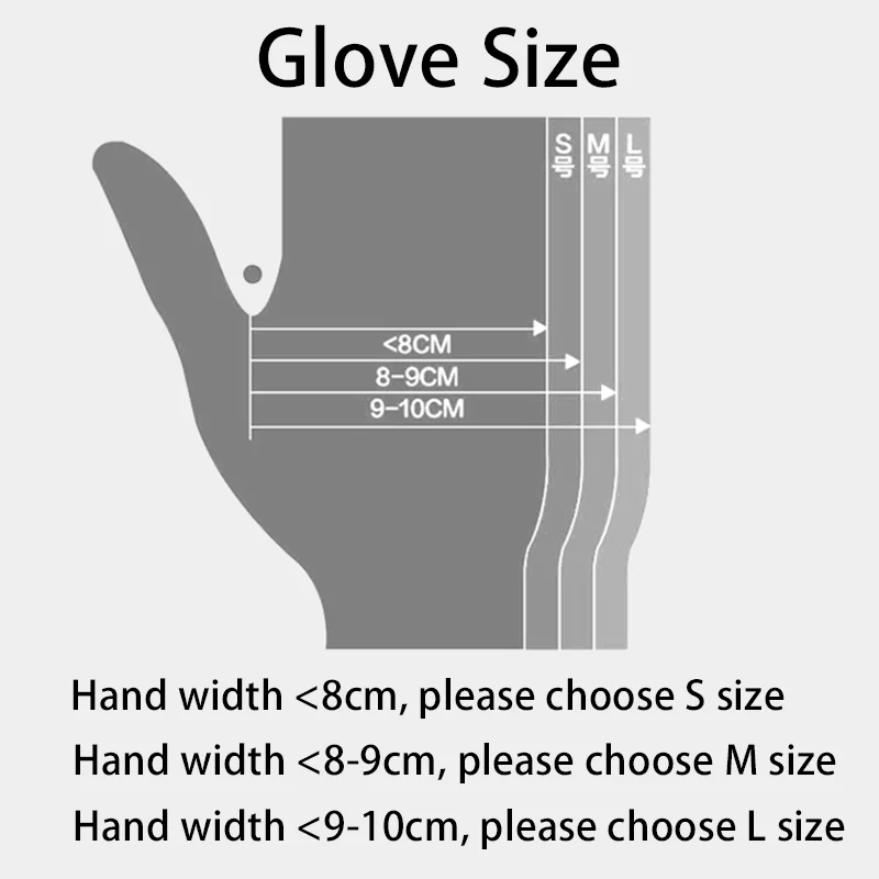 Пластиковые одноразовые черные перчатки для микроблейдинга перманентного