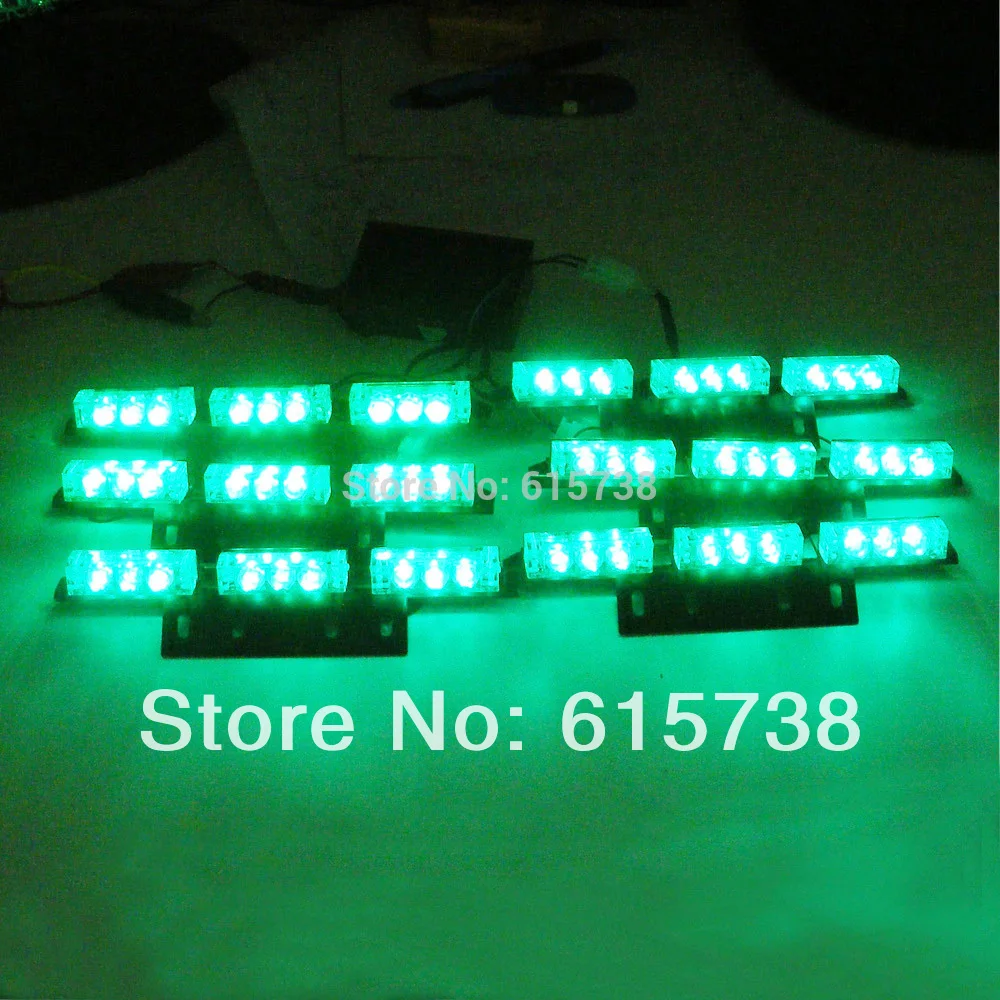 Зеленый белый желтый красный синий 6x9 светодиодный снежного плуга для