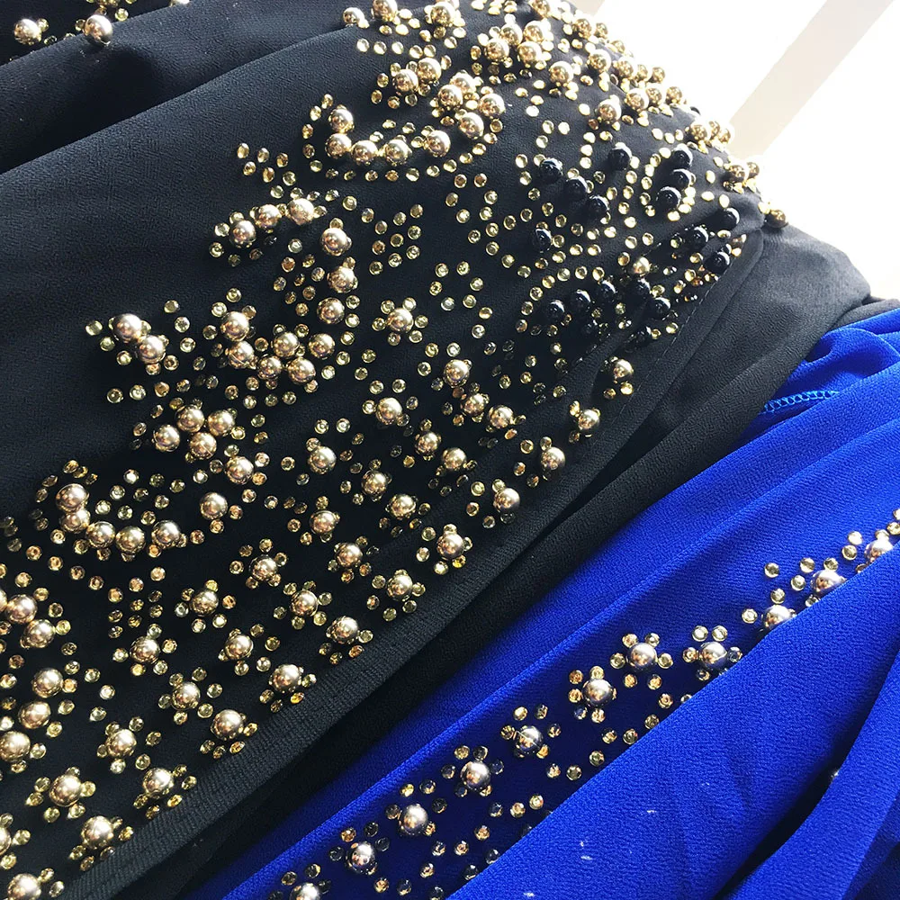 

Rhinestone Beads Extended Muslim Shawl Hooded Cape+Sling Muslim Wear ensemble musulman ROM80206