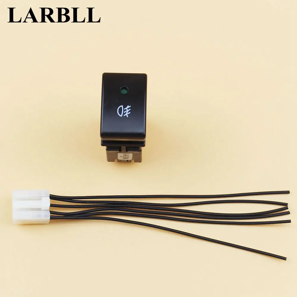LARBLL передний противотуманный светильник переключатель черная кнопка 3 контакта