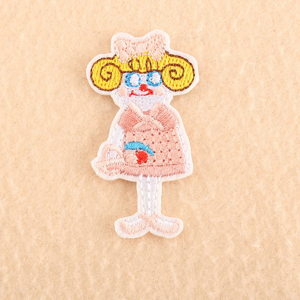 Нашивки на батарейках значки с вышитой аппликацией динозавра швейная одежда