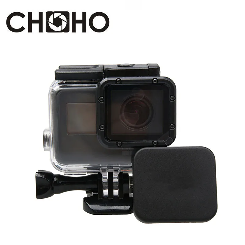 

Крышка объектива крышки Стандартный протектор для Go pro Hero 5 6 7 черный водонепроницаемый чехол Аксессуары для спортивной камеры