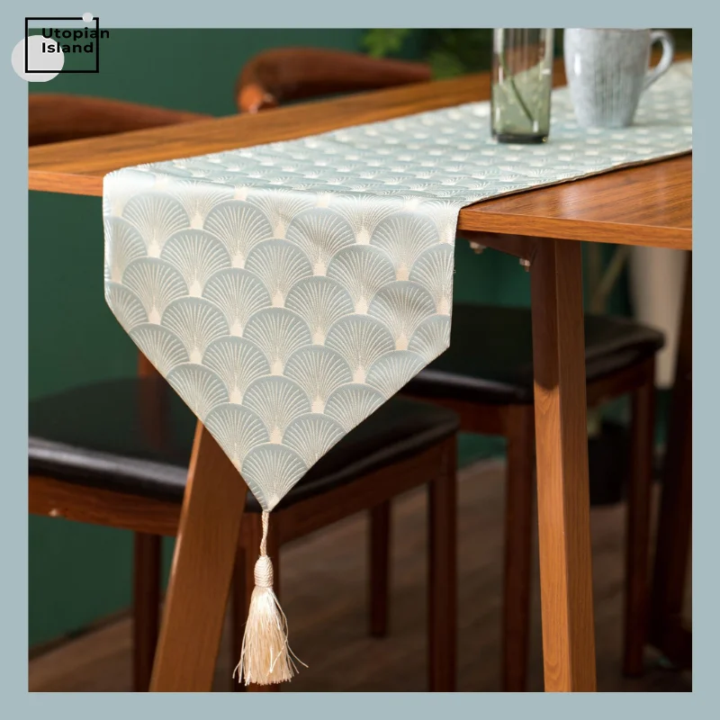 Современный Настольная дорожка s жаккардовые Набор для бегунов обеденные столы