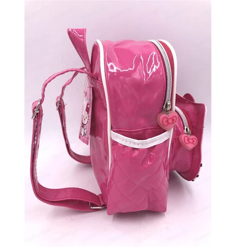 Новый мини рюкзак HELLO KITTY 2019 сумка из искусственной кожи для девочек Детский