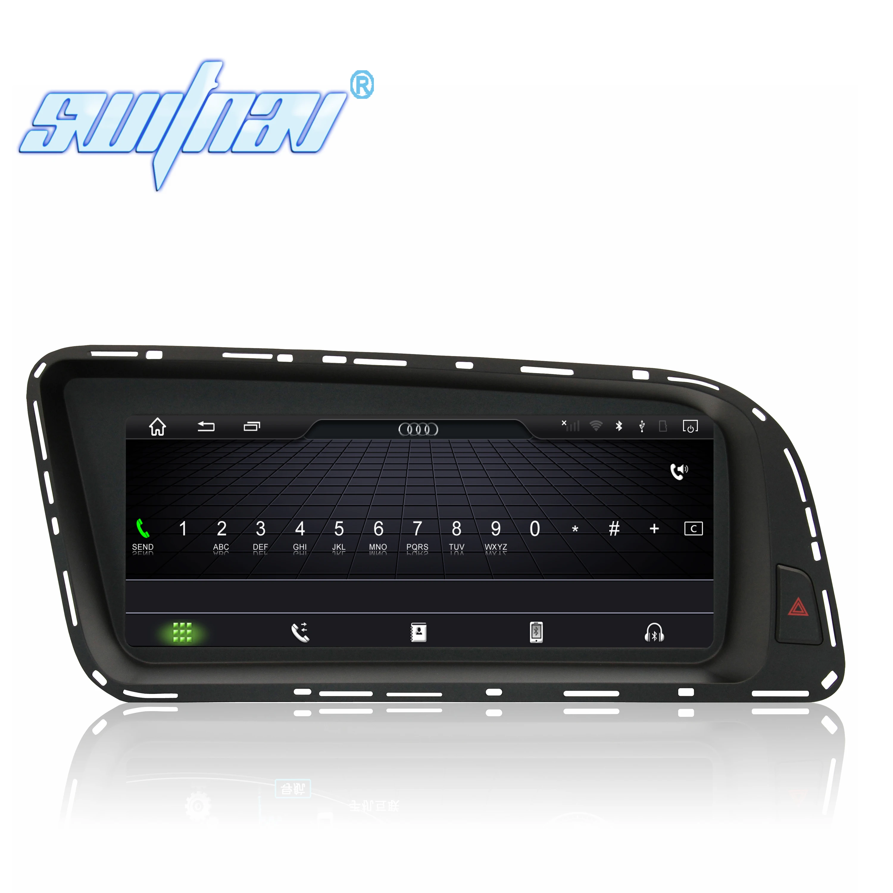 SWITNAV 4 Гб + 32 ГБ Android 7 1 Автомобильный DVD плеер для Audi Q5 2010-2017 мультимедийный Авто