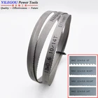 Биметаллические Ленточные Пилы 12 дюйма, 8 дюймов, 9 дюймов, 10 дюймов, 12 дюймов, M42. Пильный диск 1425, 1570, 1790, 2240x13 мм, 6, 14Tpi, для резки древесины твердой древесины, металла