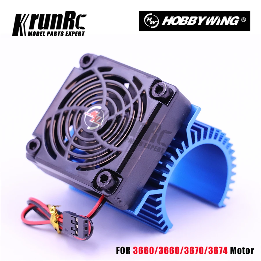 HOBBYWING EZRUN Combo C1 радиатор двигателя 5 в вентилятор Hobbywing для 3660 3674 - купить по