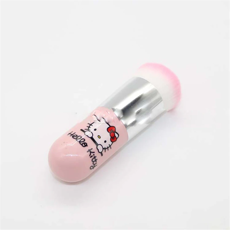 Розовые кисти для макияжа Hello cat Chubby инструмент нанесения румян портативная кисть
