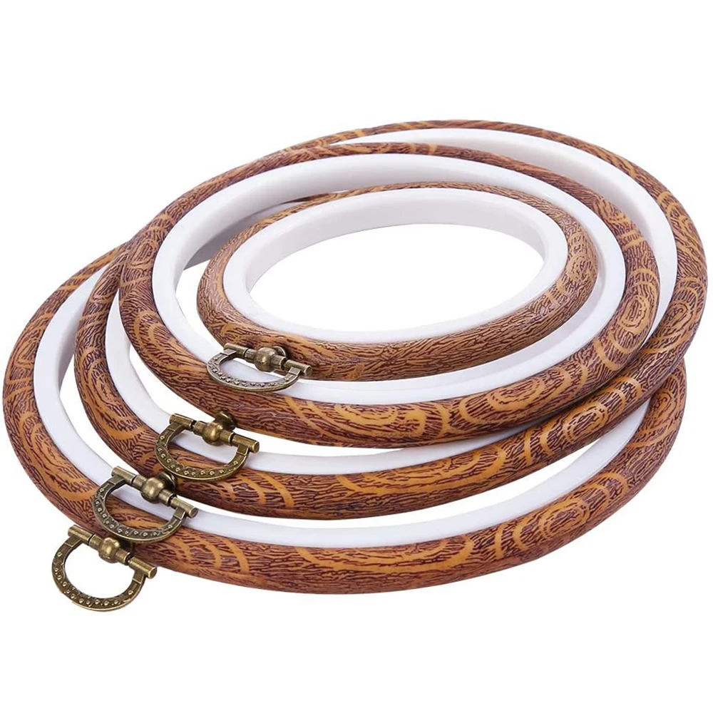 4 шт. кольца для вышивки крестом набор обручей устройство круглая петля ручные