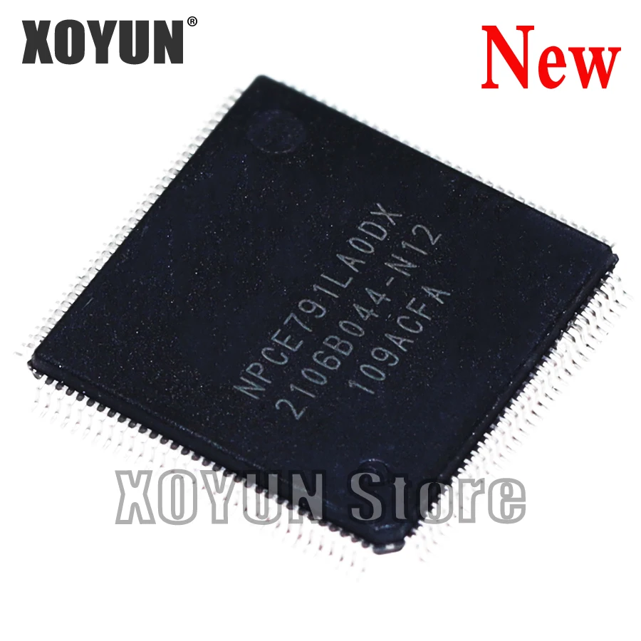 2 шт./лот 100% новый NPCE791LA0DX NPCE791LAODX QFP-128 | Электронные компоненты и принадлежности