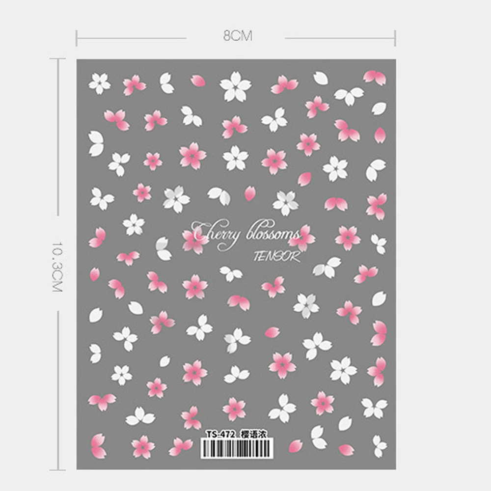 

New Summer Engrave Floral Nail Decal Embossed Nail Sticker Thin Nail Sticker Retro Photo Frame Oil Painting Angel Nail Jewelry