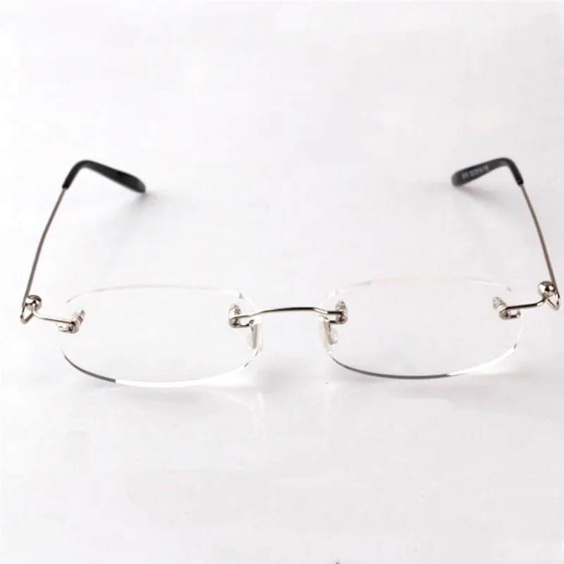 Очки для чтения пресбиопические без оправы + 100 200 300 R029|glasses retail|glasses ipodspectacle bags |