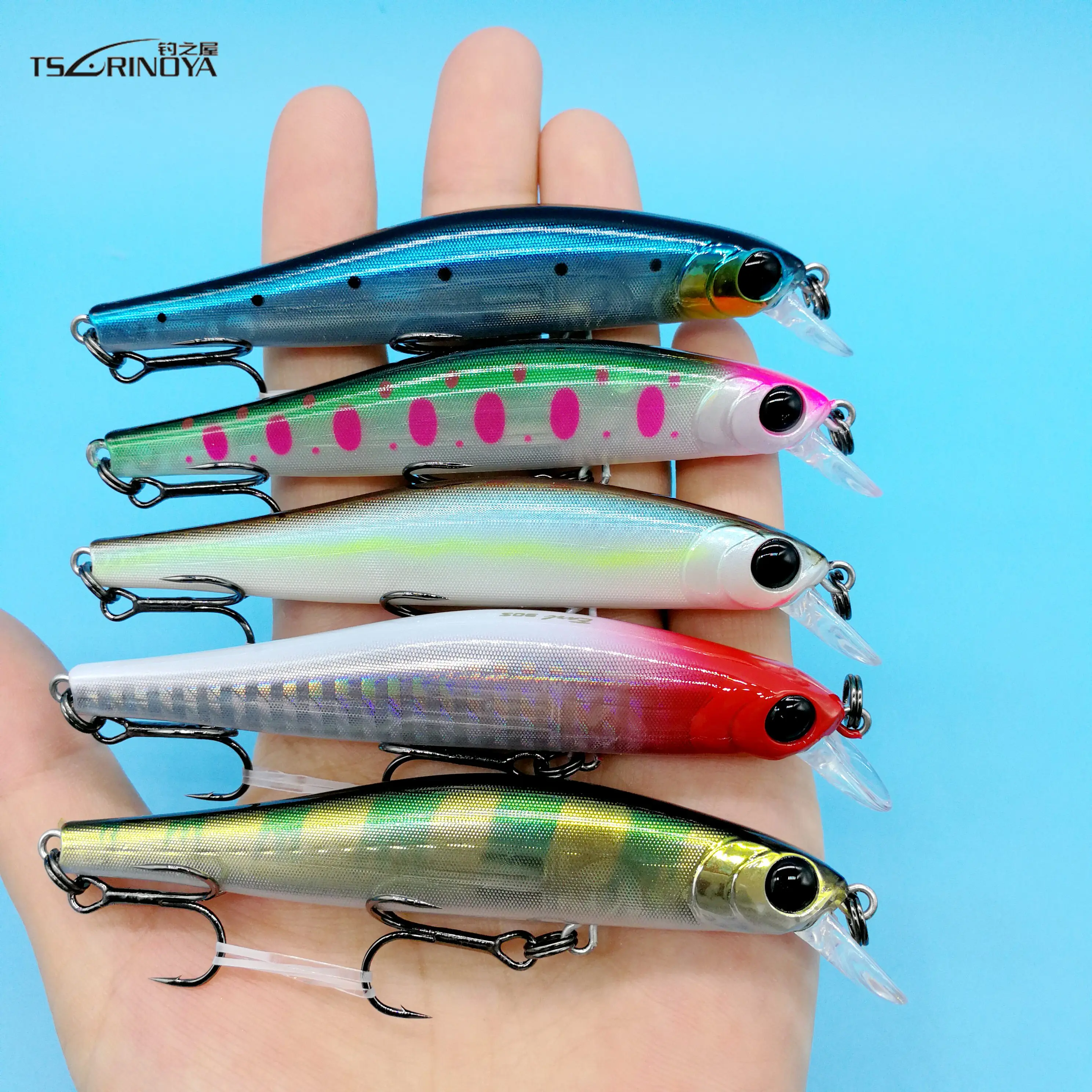 

TSURINOYA 5 шт./лот Новинка DW82 Minnow воблер Рыболовная Приманка 10 г/90 мм погружающаяся искусственная жесткая приманка Jerkbait Bass Pike Baits