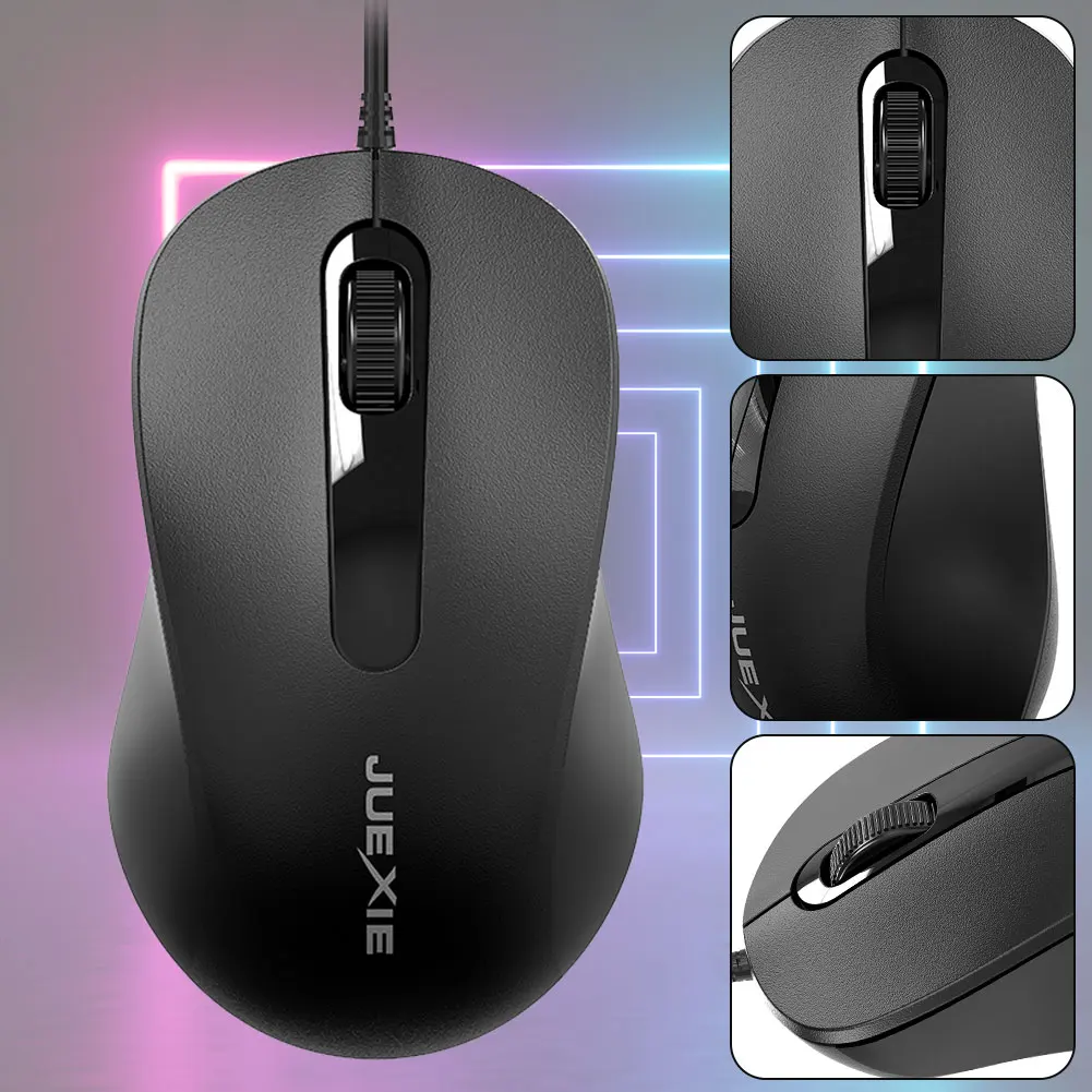 

M-2021 USB Wired Gaming Mouse 1000DPI Gamer Home Mice Mouse Switch Devices Connect-in Tablet for Computer PC Laptop