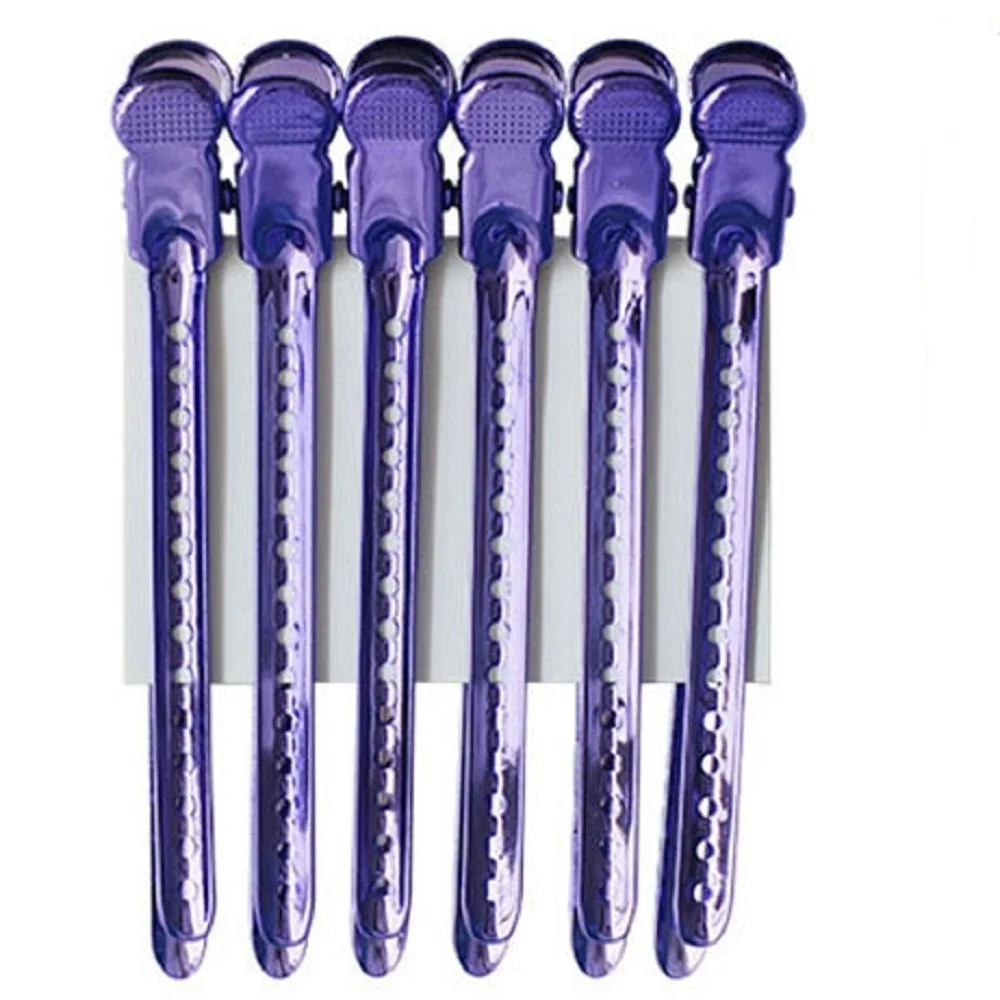 

12 pcs Metal Alligator Hair Clip Hairdressing Clamp Hairpins DIY Barber Pro Salon Hair Styling Tools DIY Home