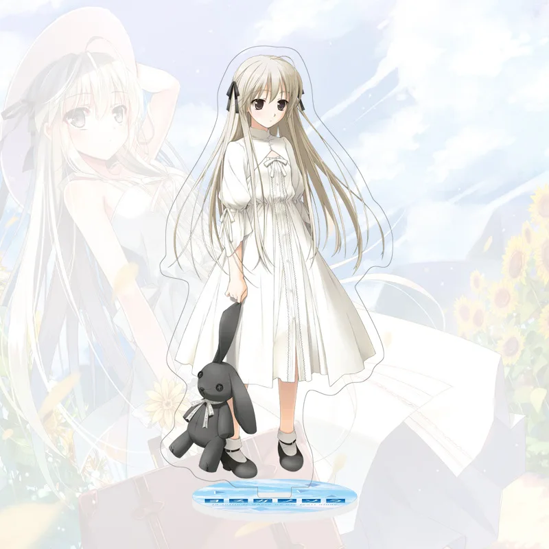 Kawaii Yosuga No Sora Figure Acrylic Stands Toys Cute Anime Kasugano Haruka Yorihime Nao Migiwa Kazuha Room Decor Gift for Girls | Игрушки и