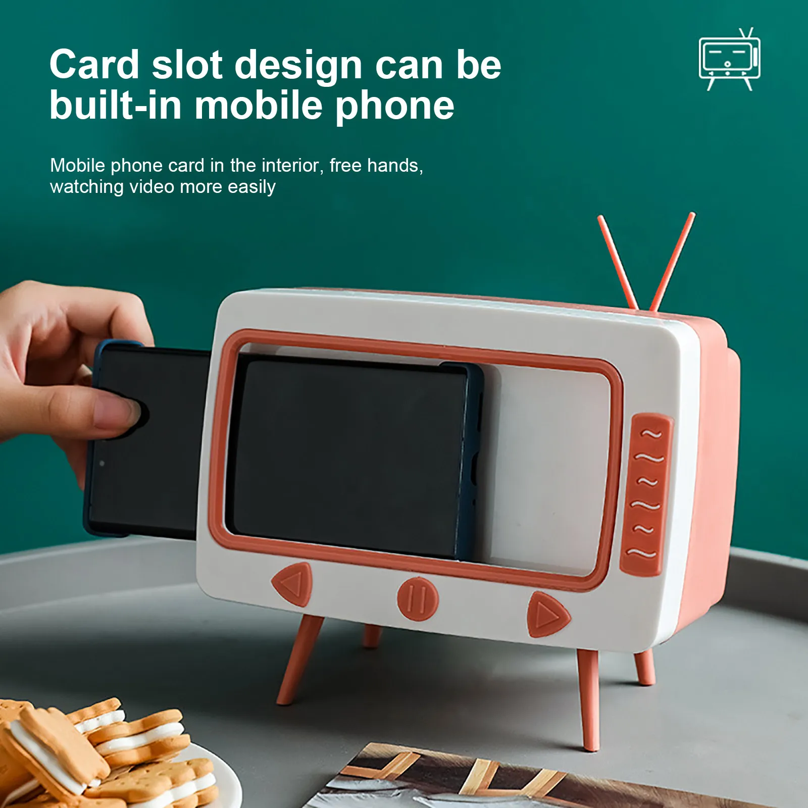 ТВ-приставка для салфеток мобильный телефон стенд салфетки настольного
