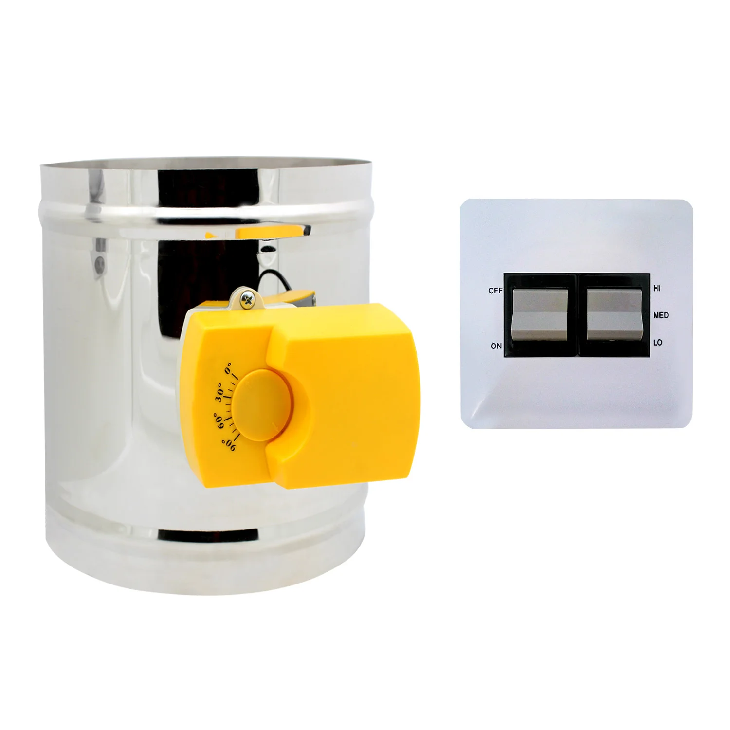 Демпфер с электроприводом 3 положения 220 В вентиляционный клапан 4N HVAC воздуховод