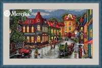 old town 48 33 counted cross stitch 11ct 14ct 18ct cross stitch kits embroidery needlework sets
