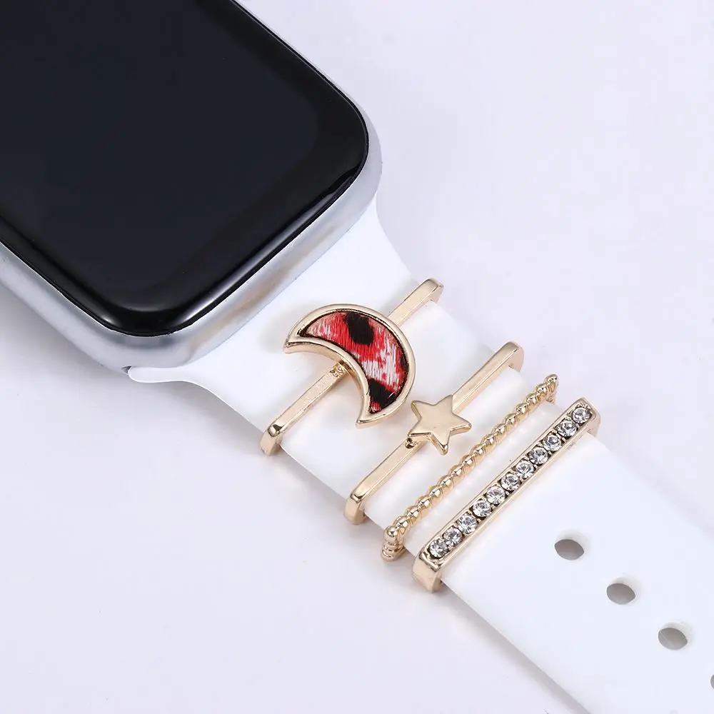 5 шт. металлические подвески декоративное кольцо для Apple Watch ремешок