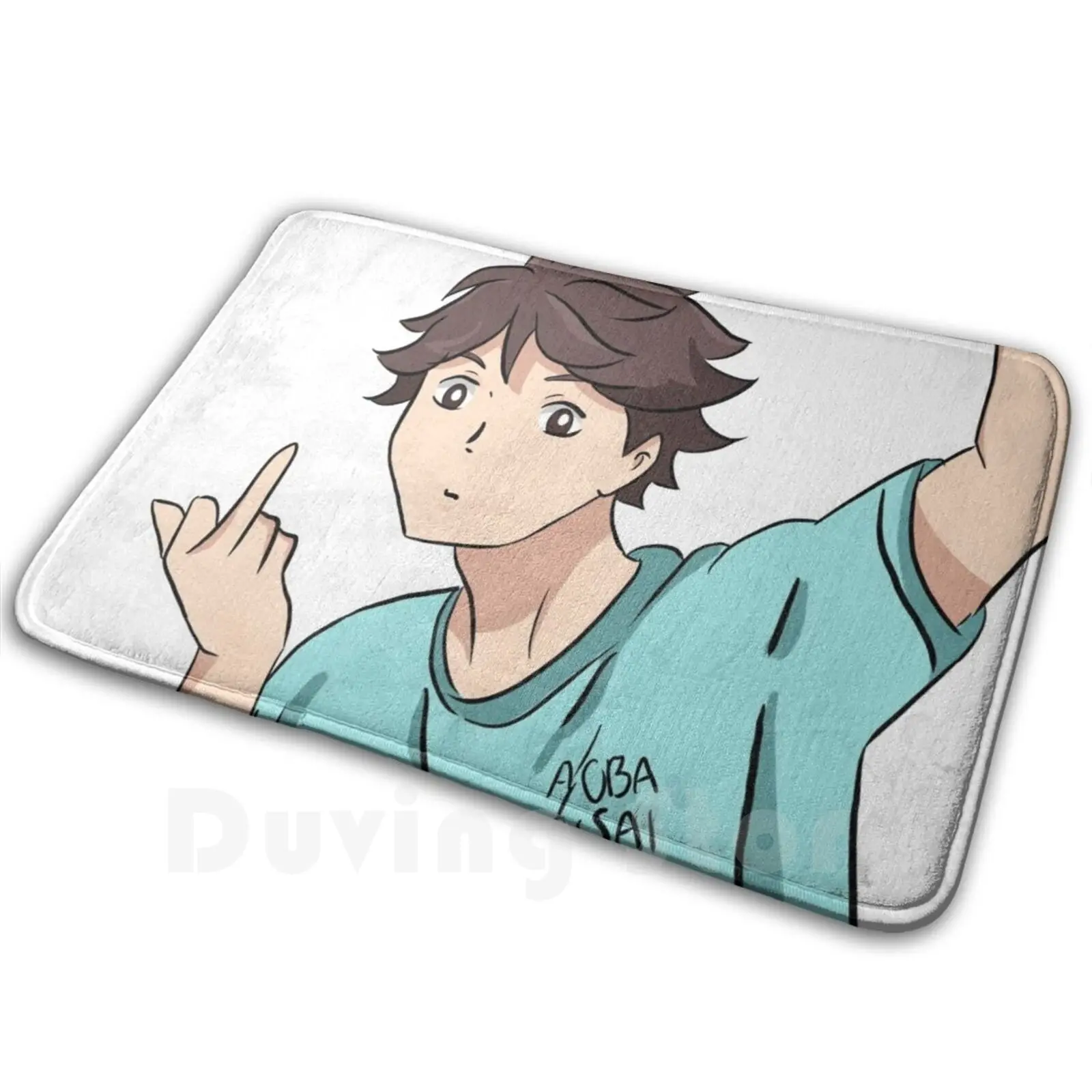 Мягкий Нескользящий Коврик Oikawa Haikyuu коврик 191 подушка для ковра искусственная
