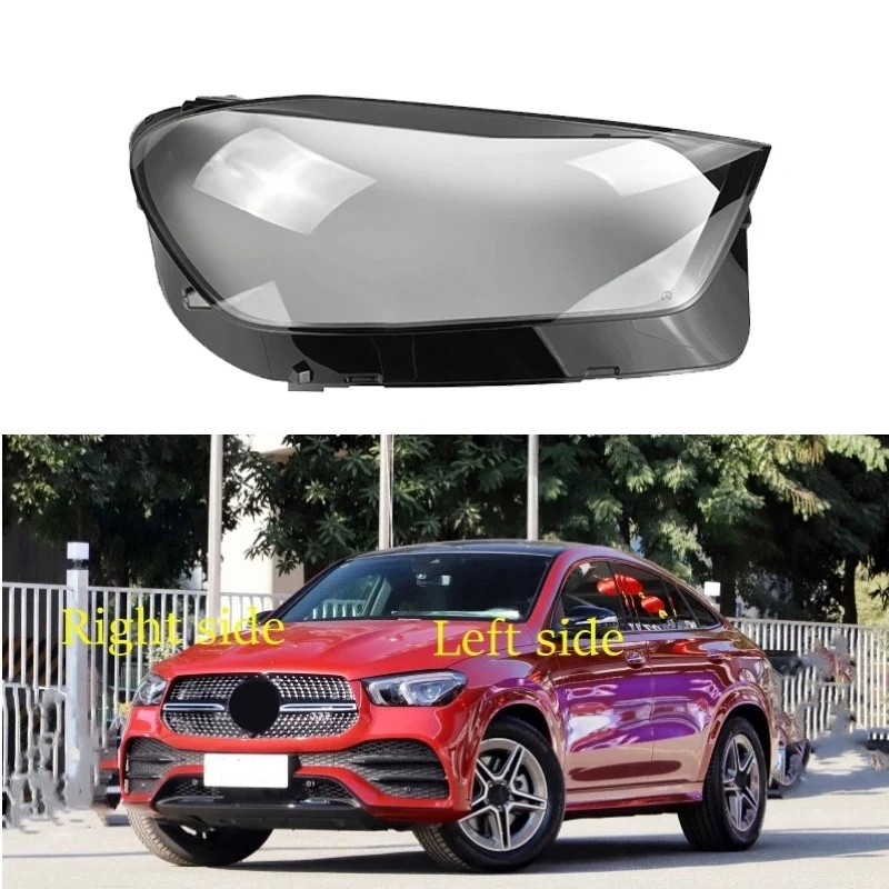 

Car Front Headlight Lens Shell Cover Replacement for Mercedes-Benz GLE 2020 2021