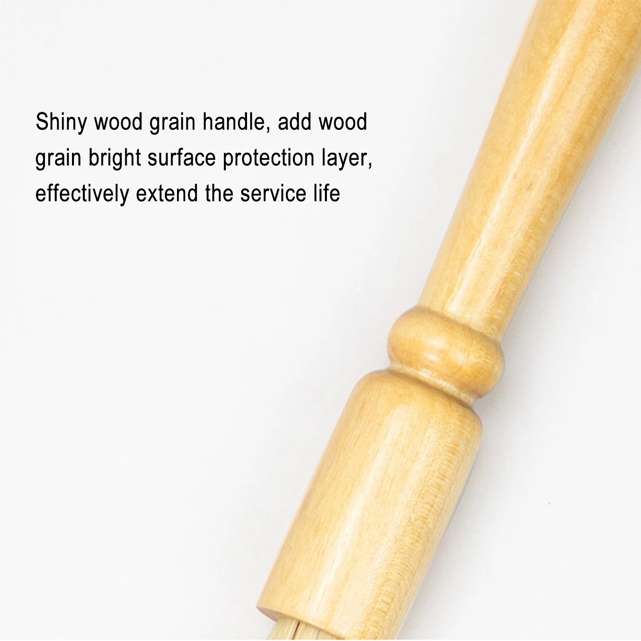 

Coffee Grinder Cleaning Brush Wood Handle Natural Bristles Wood Dusting Espresso Brush Accessories for Home Kitchen