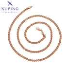 От бижутерии Xuping Новое поступление Розовое золото Цвет китайские ожерелья золота Цвет для женщин и мужчин, ZBN415
