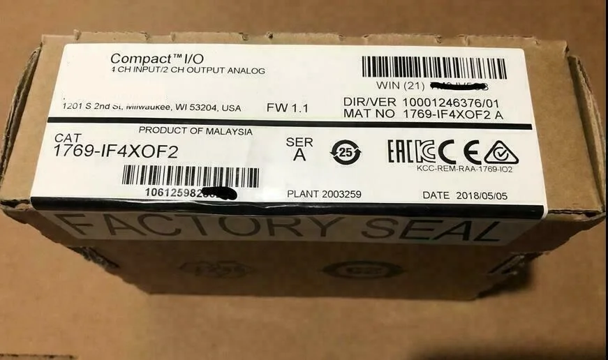 Новый и оригинальный модуль 1769 IF4XOF2|Контроллер двигателя| |